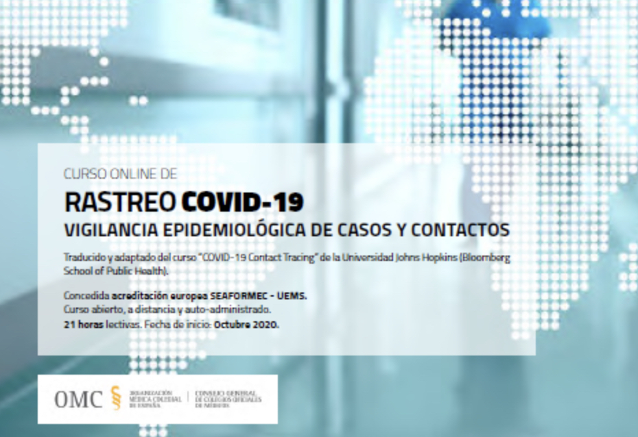 Curso “Rastreo COVID-19, vigilancia epidemiológica de casos y contactos”