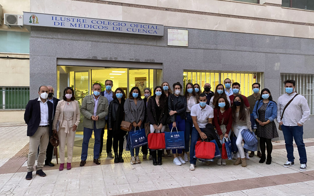 El Colegio de Médicos de Cuenca da la bienvenida a los nuevos residentes