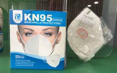 Alerta. Mascarilla de protección
