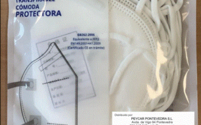 Mascarillas higiénicas y mascarillas de protección tipo EPI