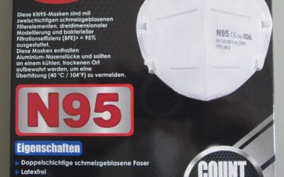 Mascarilla defectuosa