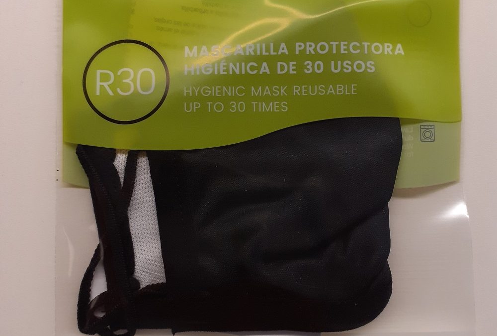 Mascarillas higiénicas y de protección tipo EPI