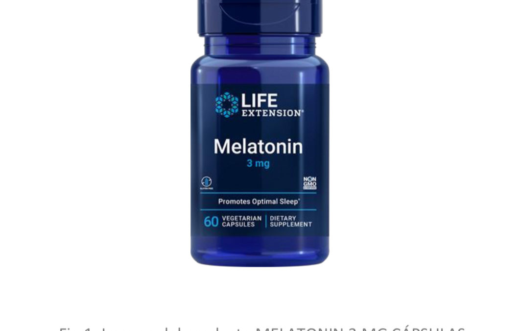 Alerta Sanitaria. Melatonin 3 mg cápsulas