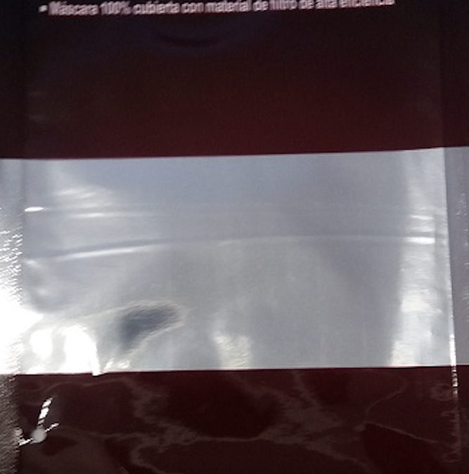 Alerta mascarilla tipo EPI