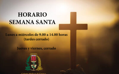 Horario de Semana Santa