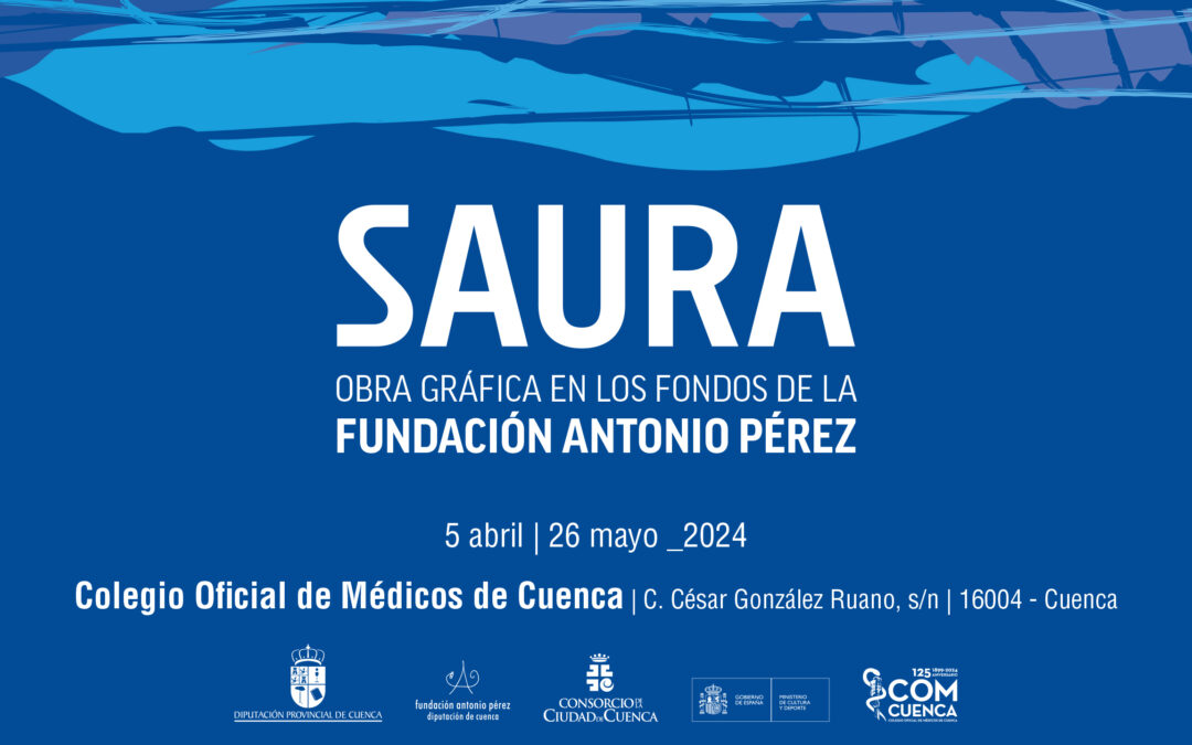 El Colegio de Médicos de Cuenca acogerá una exposición de Obra Gráfica de Saura el próximo viernes