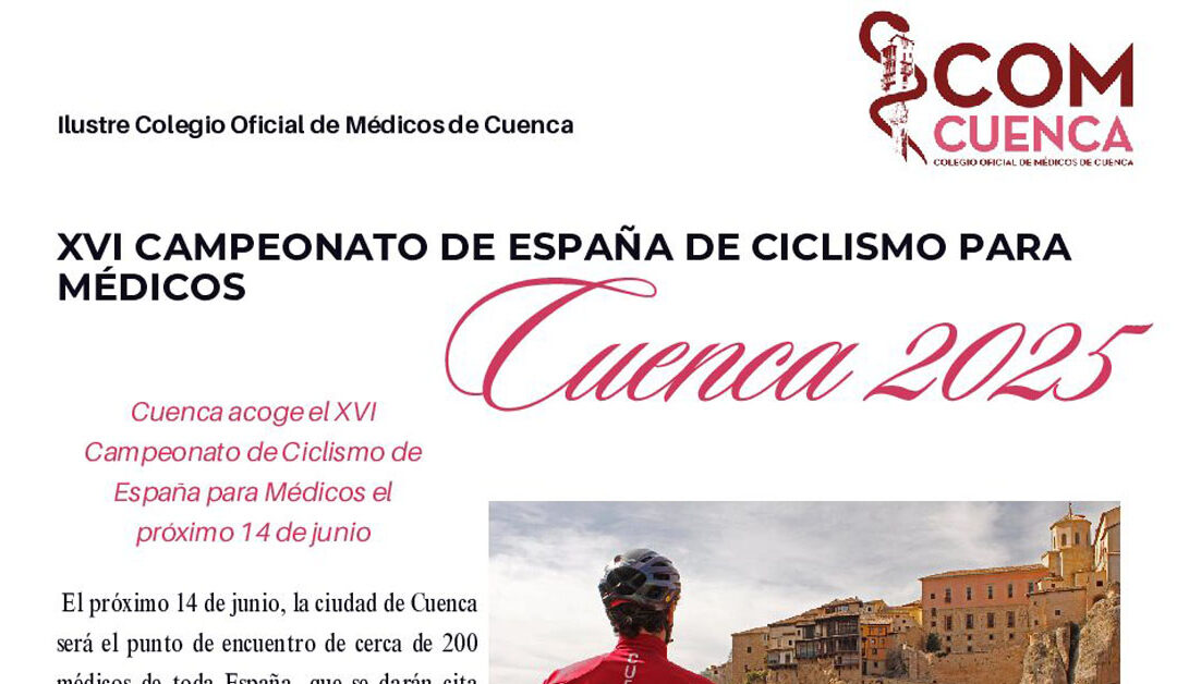 Convocatoria a prensa para el xvi campeonato de España de ciclismo para médicos